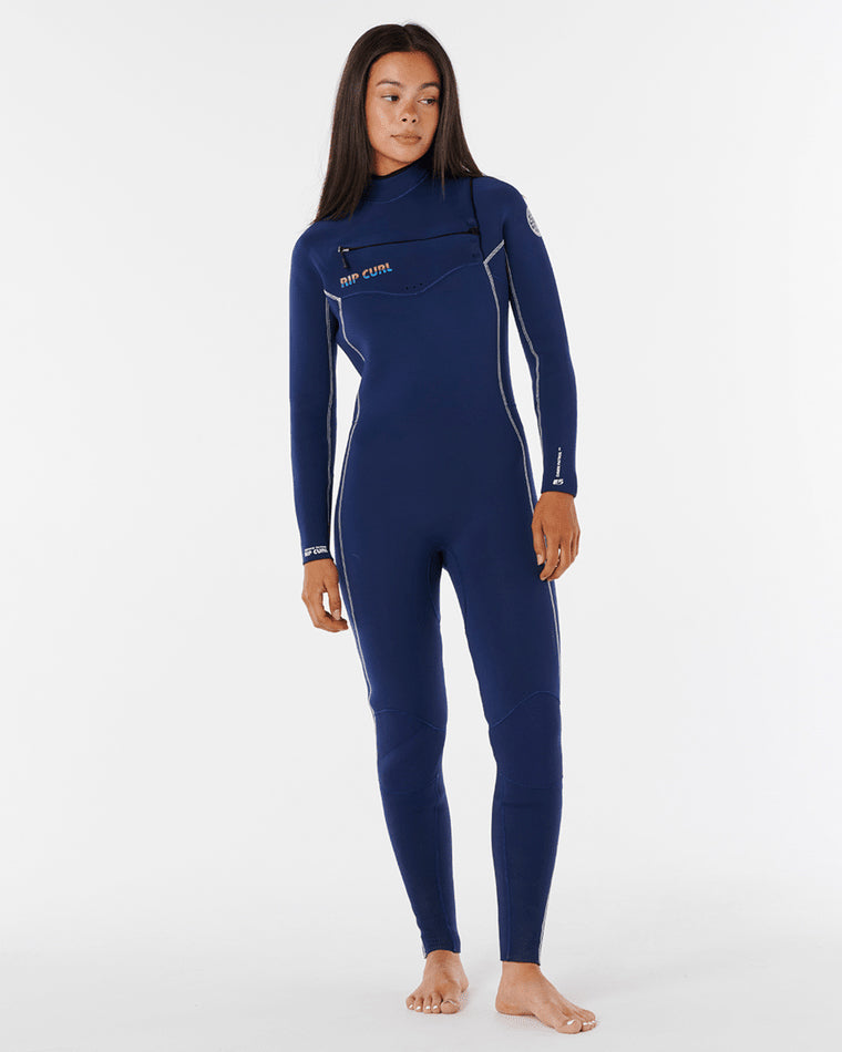 Stephanie Gilmore Womens Dawn Patrol Chest Zip 43 Wetsuit