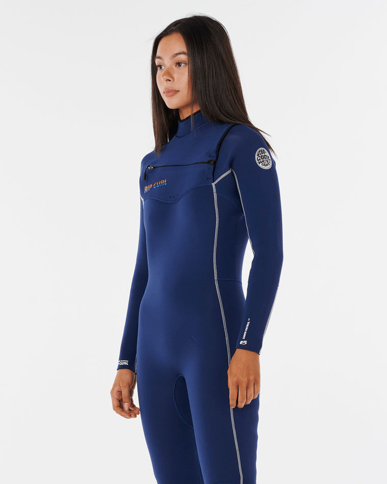 Stephanie Gilmore Womens Dawn Patrol Chest Zip 43 Wetsuit
