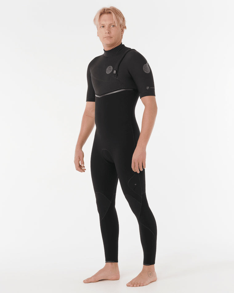 E-Bomb Zip Front Short Sleeve Steamer 22