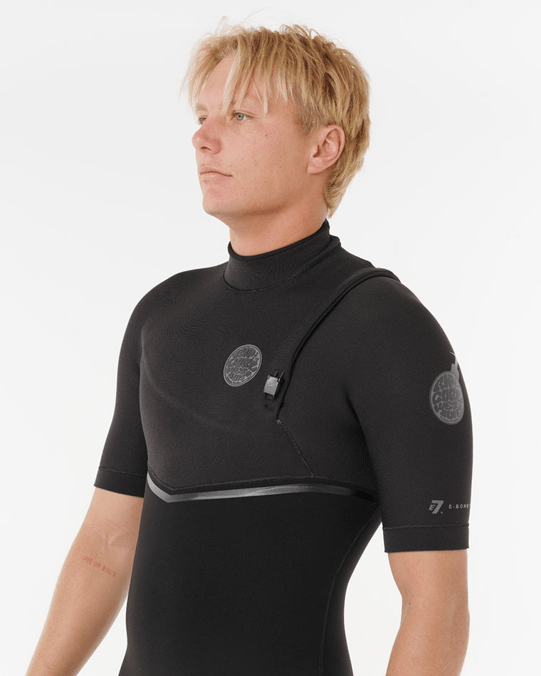 E-Bomb Zip Front Short Sleeve Steamer 22