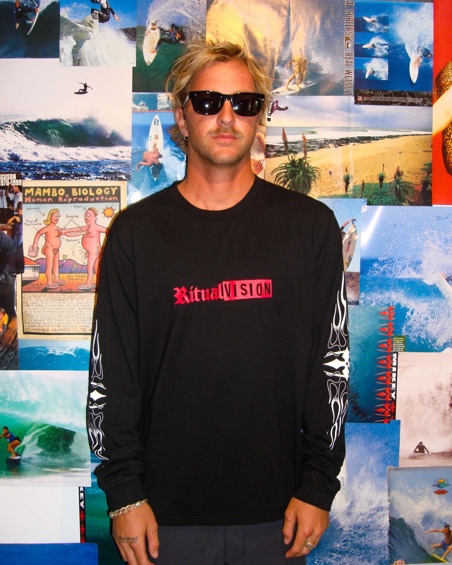 Flame Long Sleeve Tee