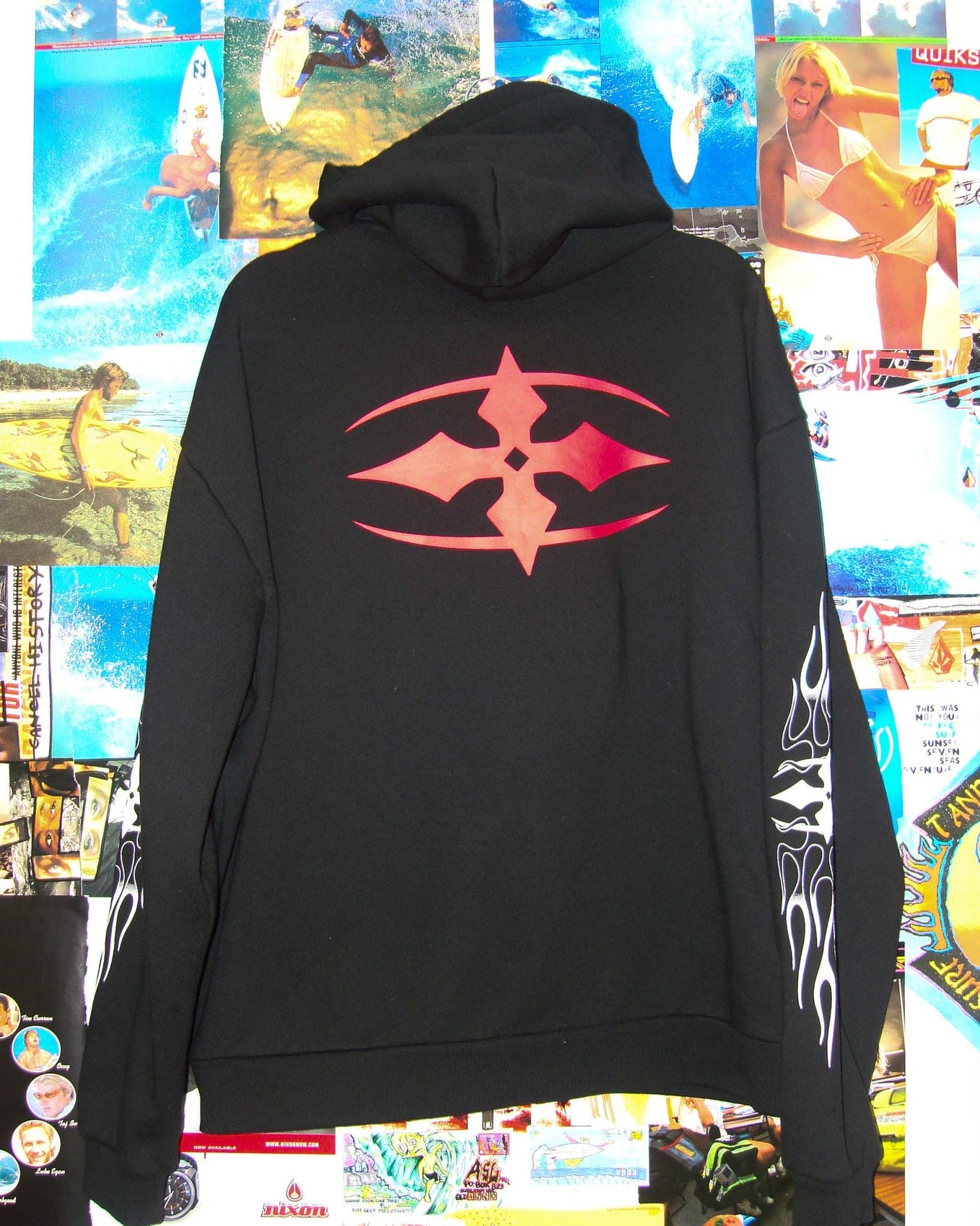Flame Zip Thru Fleece