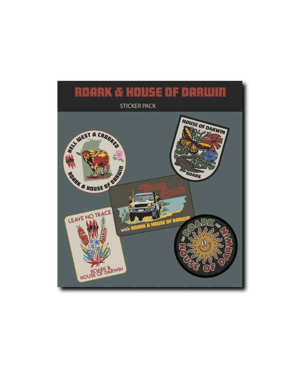 Roark X H.O.D. Sticker Pack