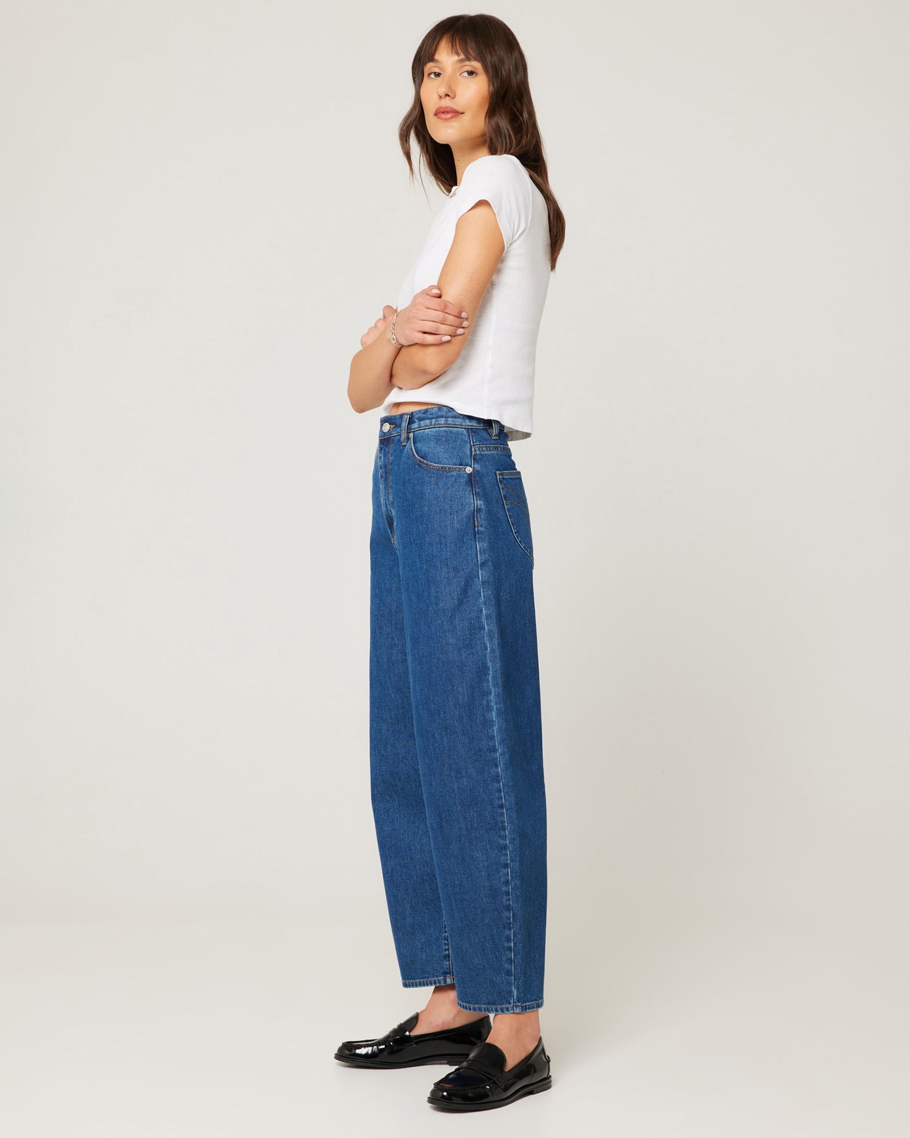Gigi Barrel Jean