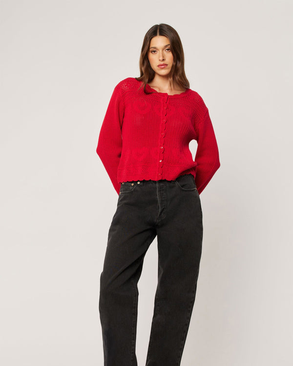 Cass Knit Long Sleeve Top