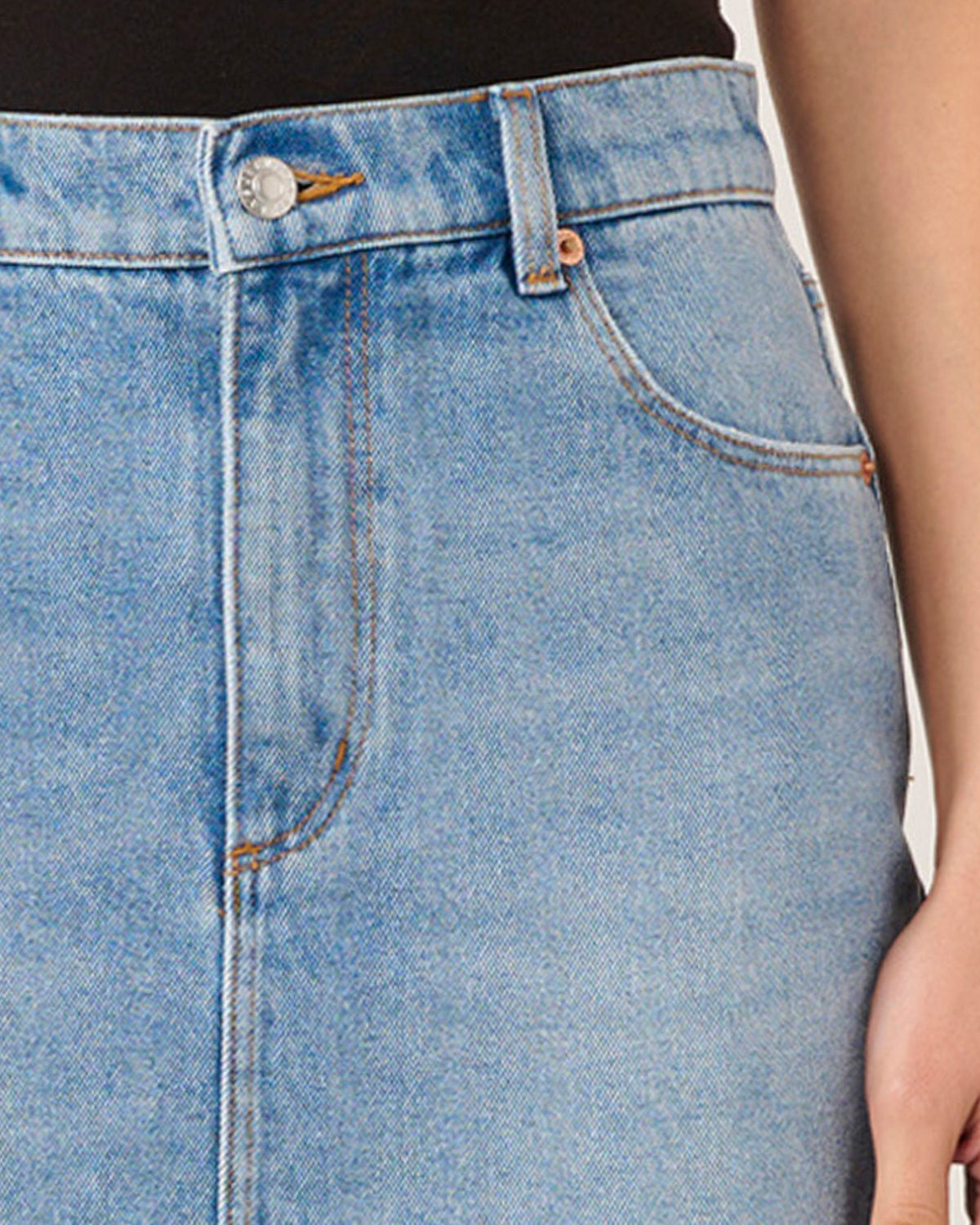 90S Relaxed Mini Skirt