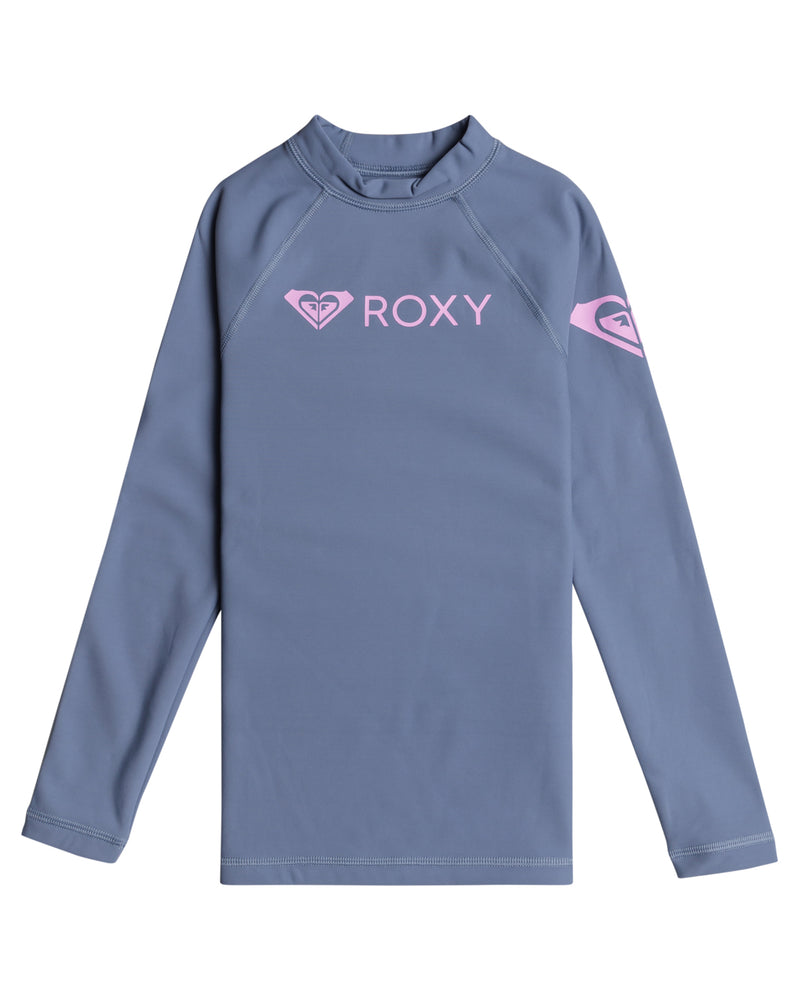 Girls Heater Long Sleeve Rash Shirt