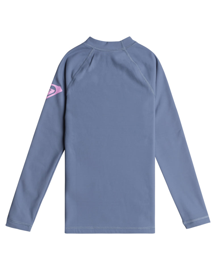 Girls Heater Long Sleeve Rash Shirt