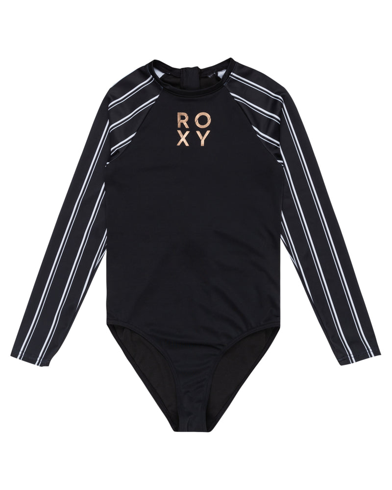 Girls Active Bico Long Sleeve One Piece