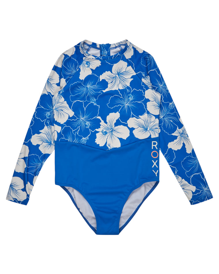 Girls Hippy Hibiscus One Piece