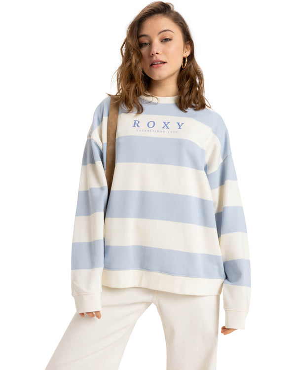 Strictly Stripes Oversized Crew