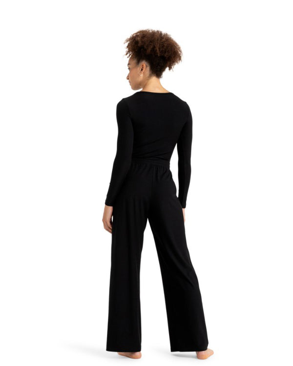 Rise & Vibe Rib Wide Leg Pants