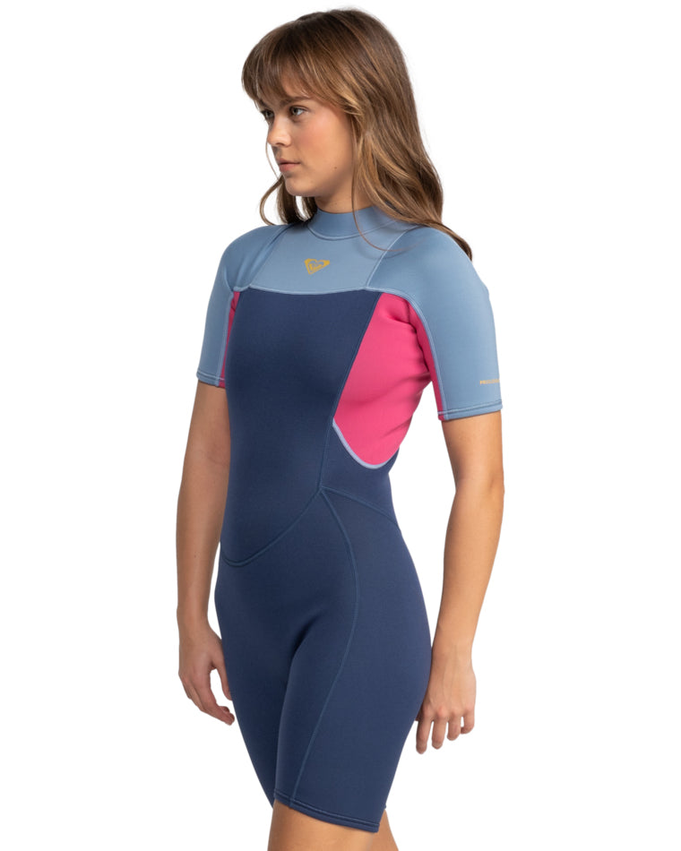 2/2 Prologue Back Zip Short Sleeve Springsuit Flat Lock