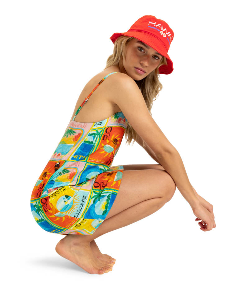 Atlas Playa Blanca Slip Dress