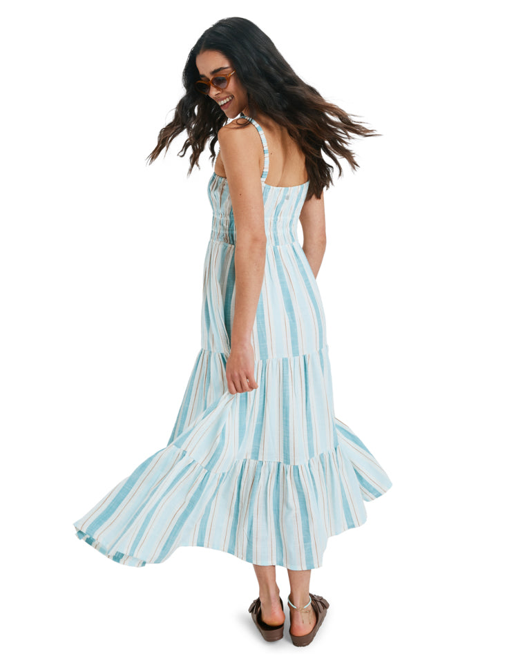 Sunshine Coastline Stripe Dress