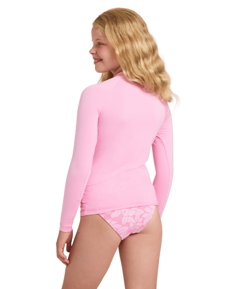 Girls Essential Long Sleeve Lycra Rashguard
