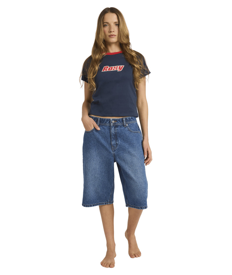 Backslider Denim Jort