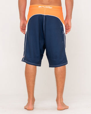 Straight Pipe Fixed Waist Boardshort