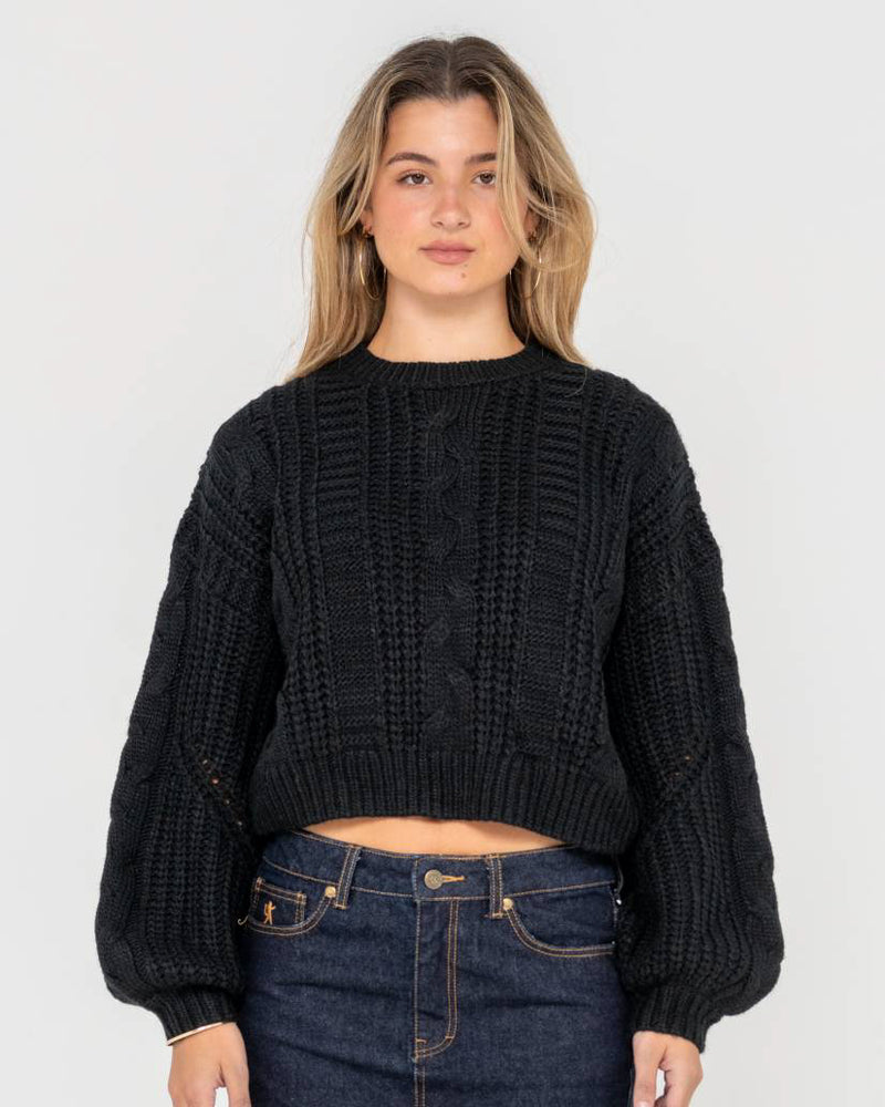 Folktale Crop Chunky Knit