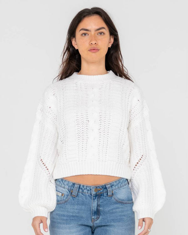 Folktale Crop Chunky Knit