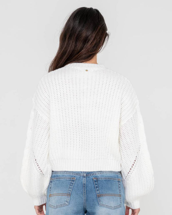 Folktale Crop Chunky Knit