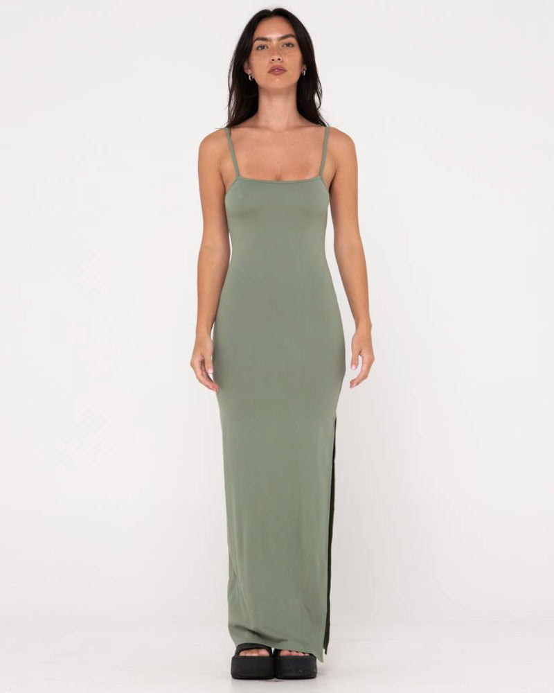 Vicky Fixed Back Slip Maxi Dress