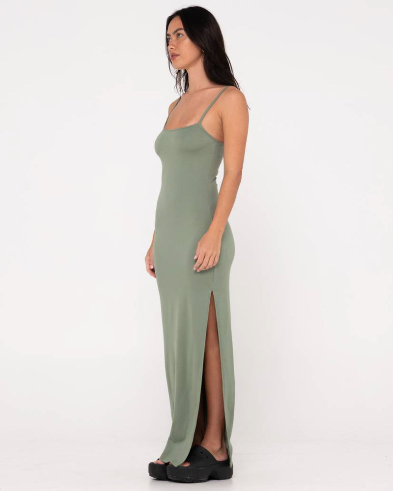 Vicky Fixed Back Slip Maxi Dress