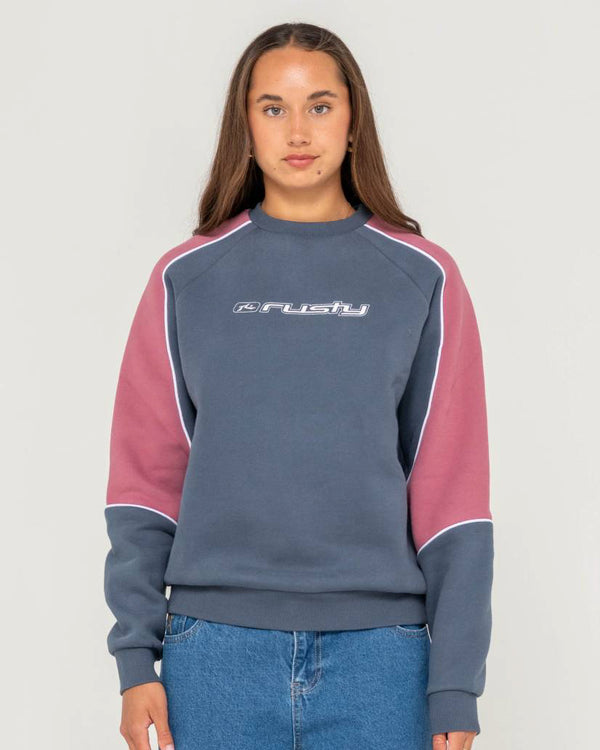 South Of The River Oversize Crew Fleece