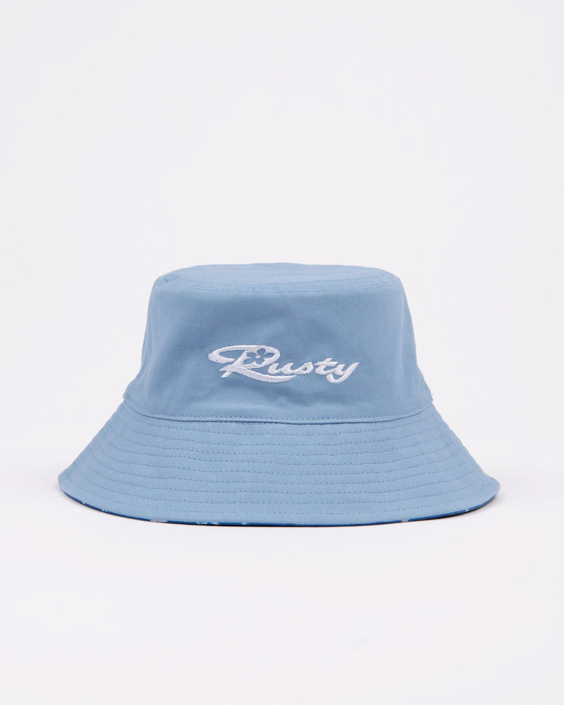 Girls Summer Time Reversible Bucket Hat