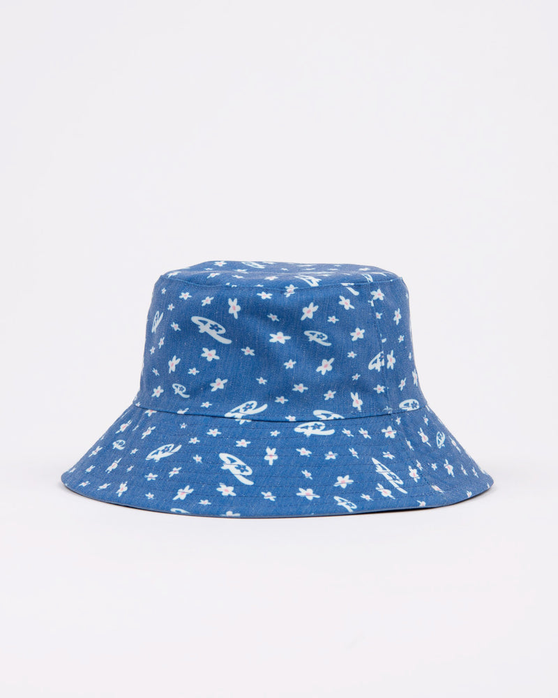 Girls Summer Time Reversible Bucket Hat