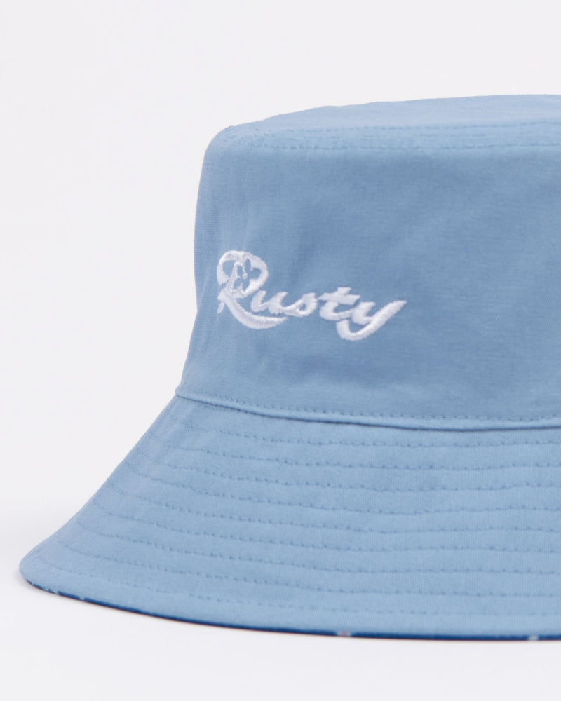 Girls Summer Time Reversible Bucket Hat