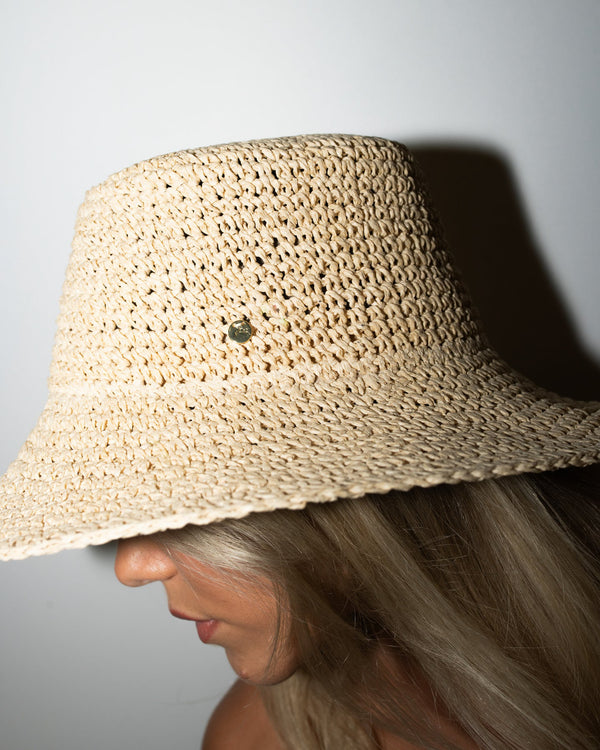 Ariel Straw Bucket Hat