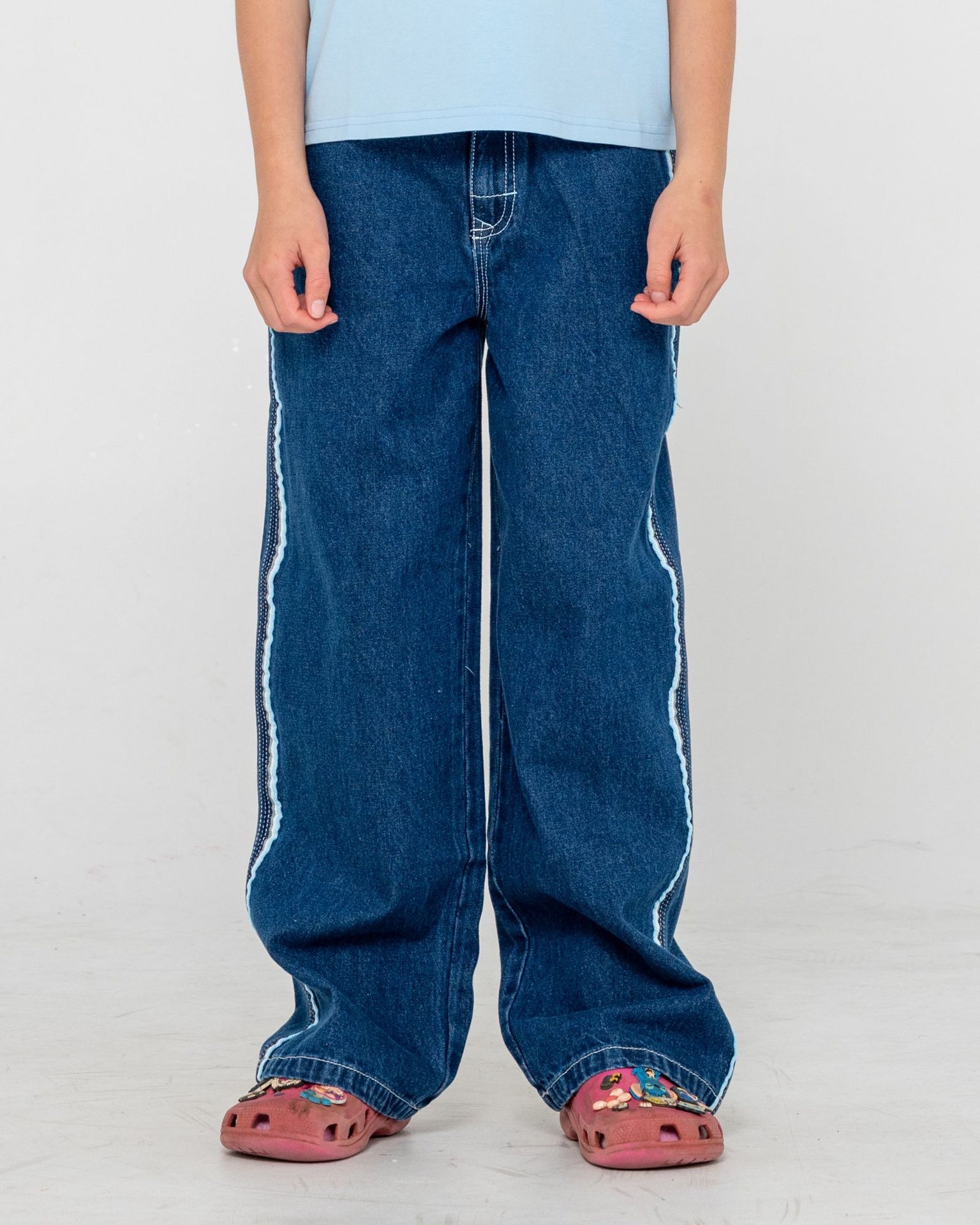 Girls Flip Low Rise Jean