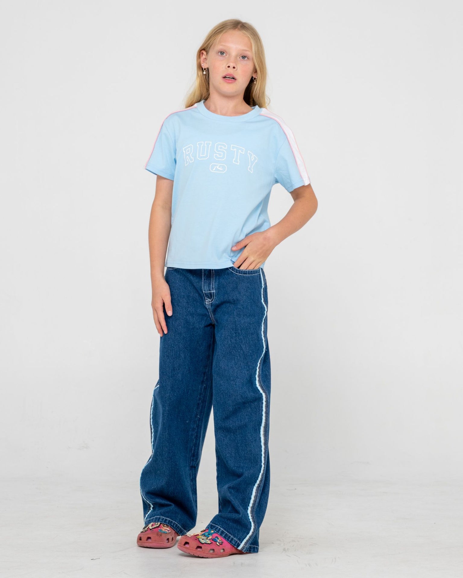 Girls Flip Low Rise Jean