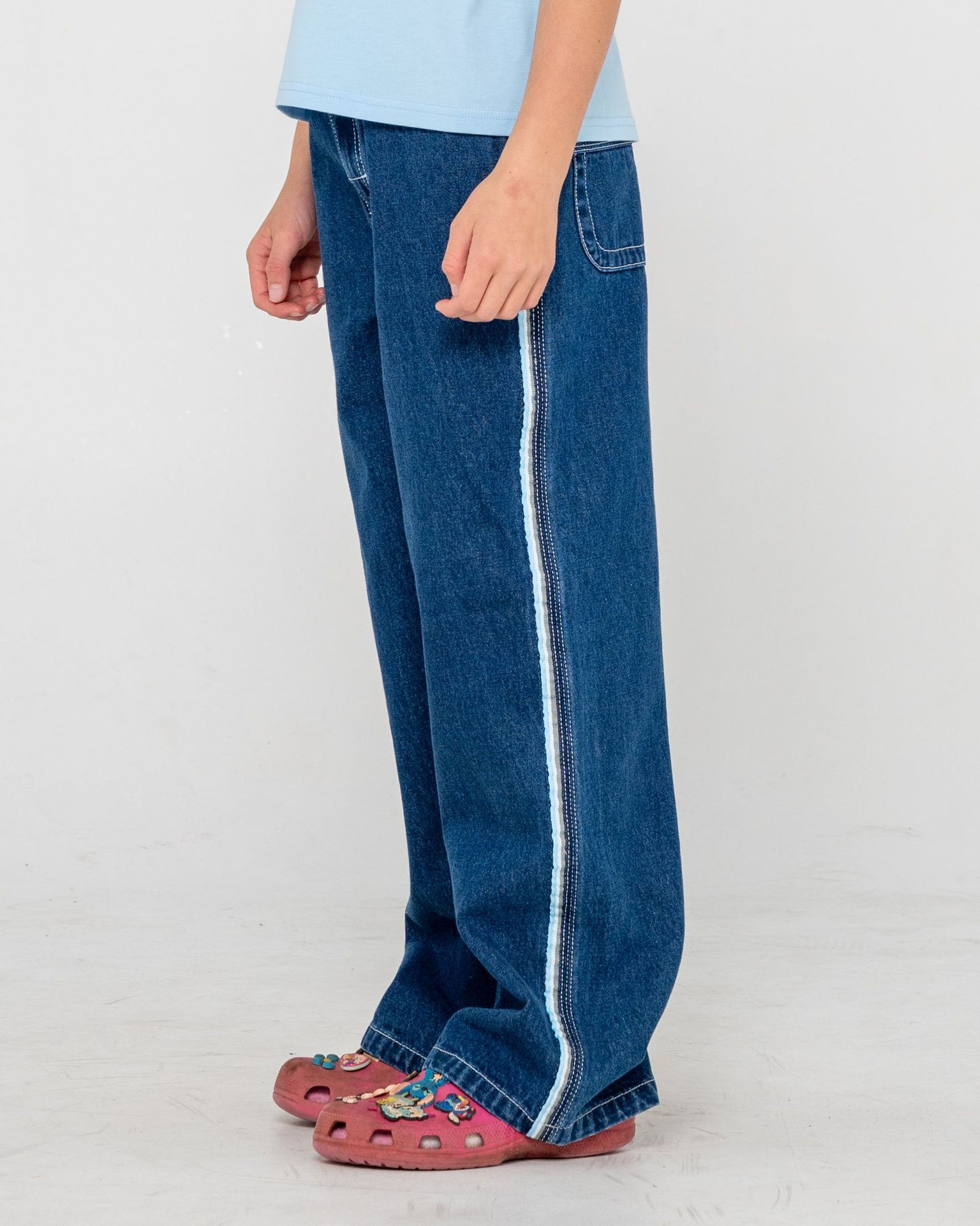 Girls Flip Low Rise Jean