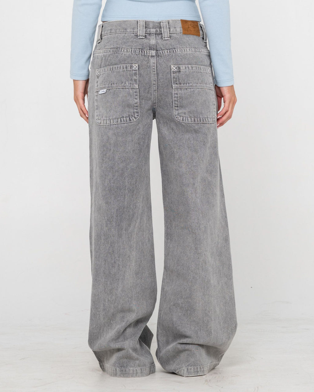 Wendy Wide Low Rise Denim Jean