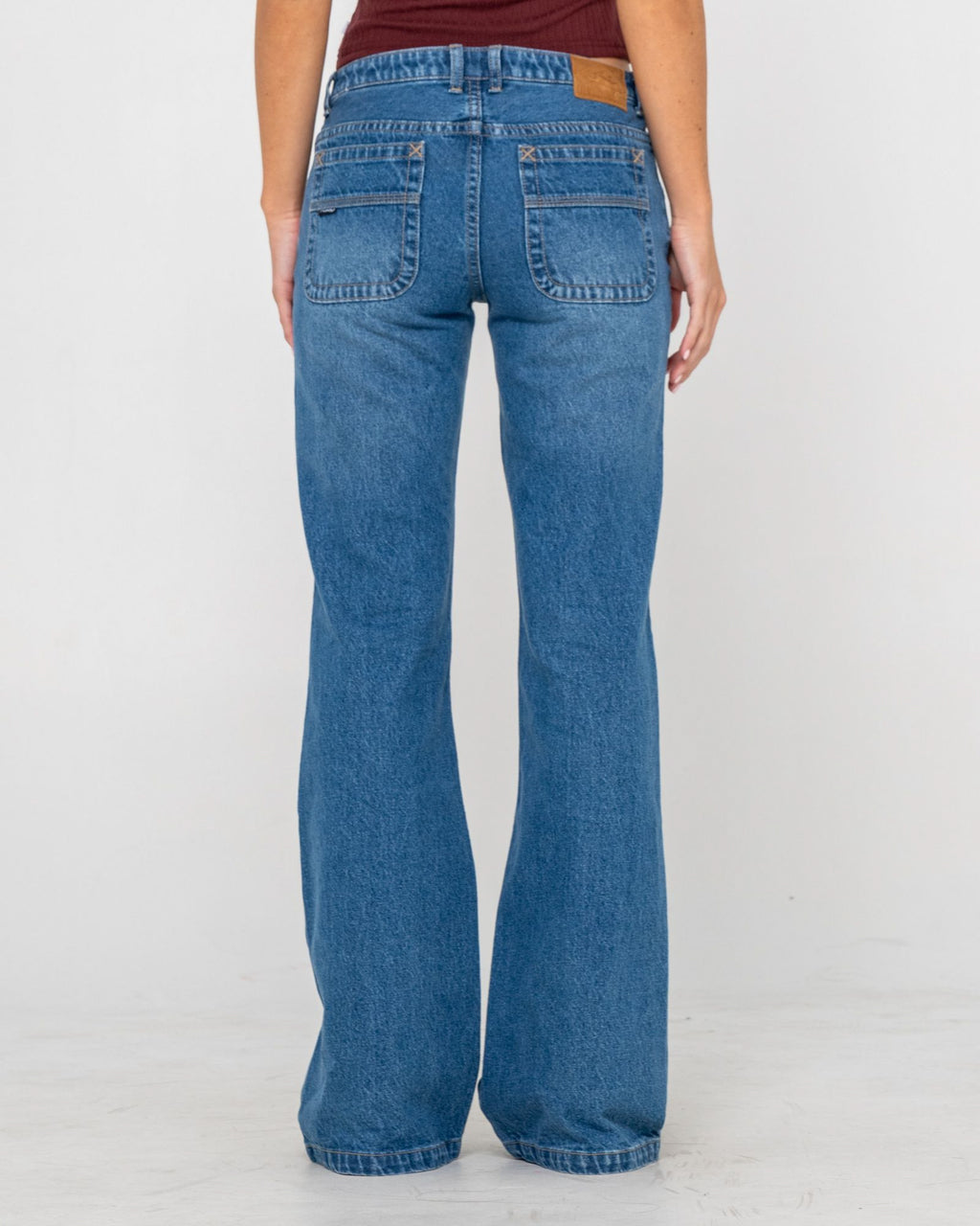 Freida Flare Low Rise Jeans
