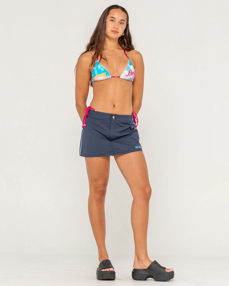 Lombardi Nylon Mini Skirt