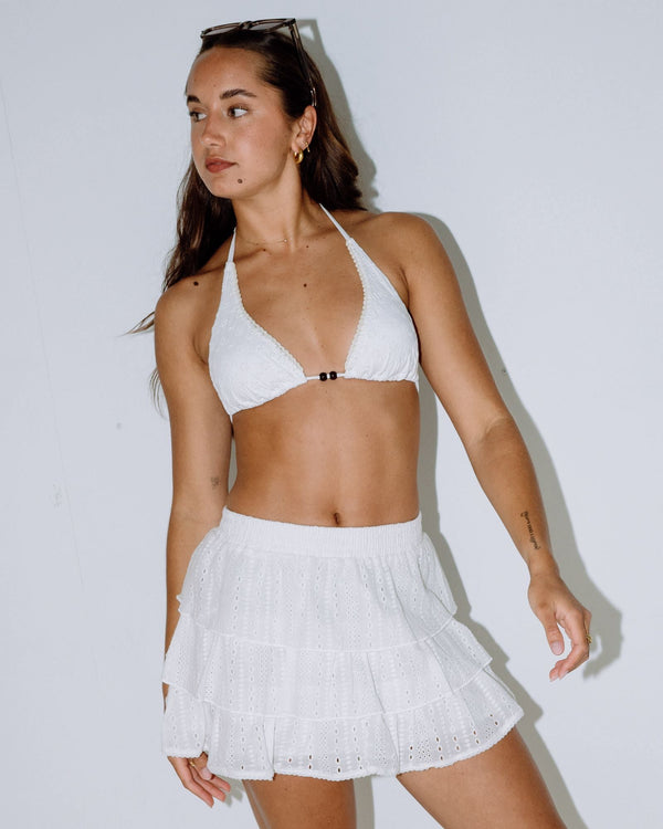 Ra Ra Rusty Low Rise Mini Skirt