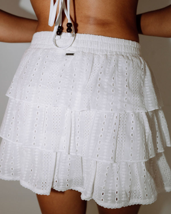 Ra Ra Rusty Low Rise Mini Skirt