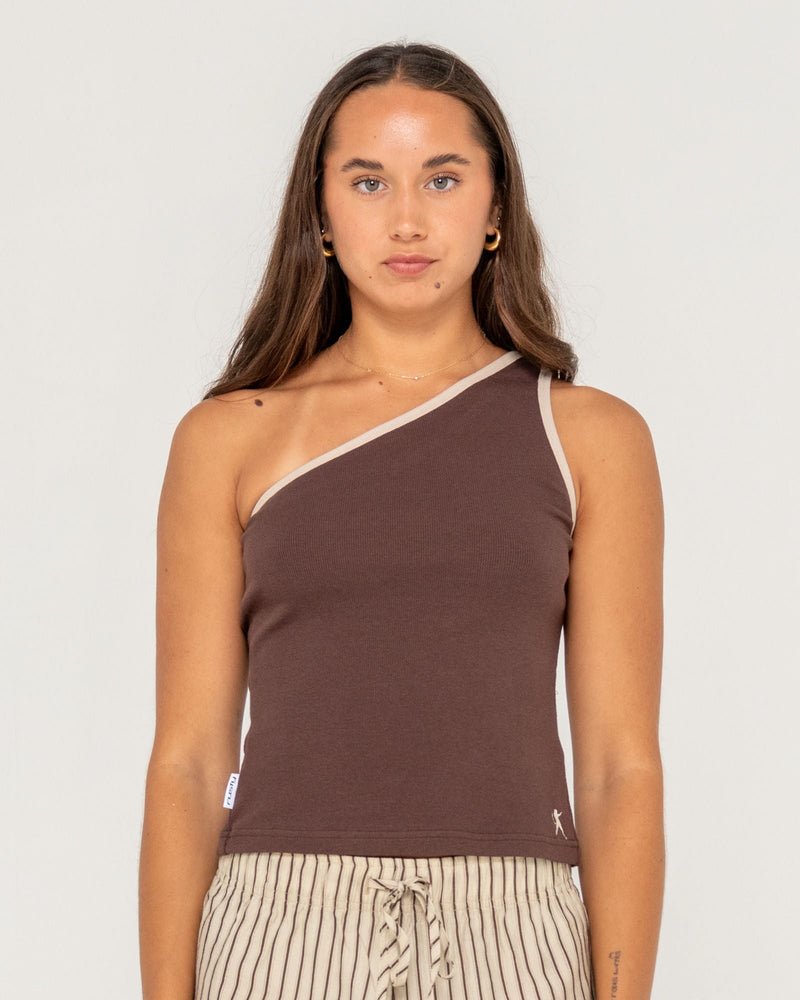 Zoe One Shoulder Tank