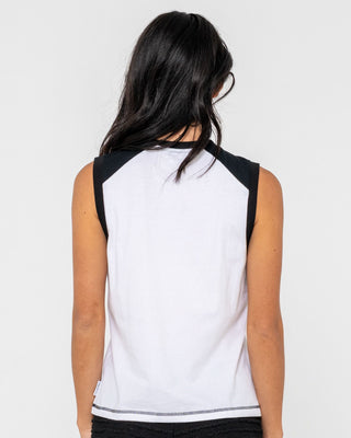 Tamlin Contrast Raglan Tank