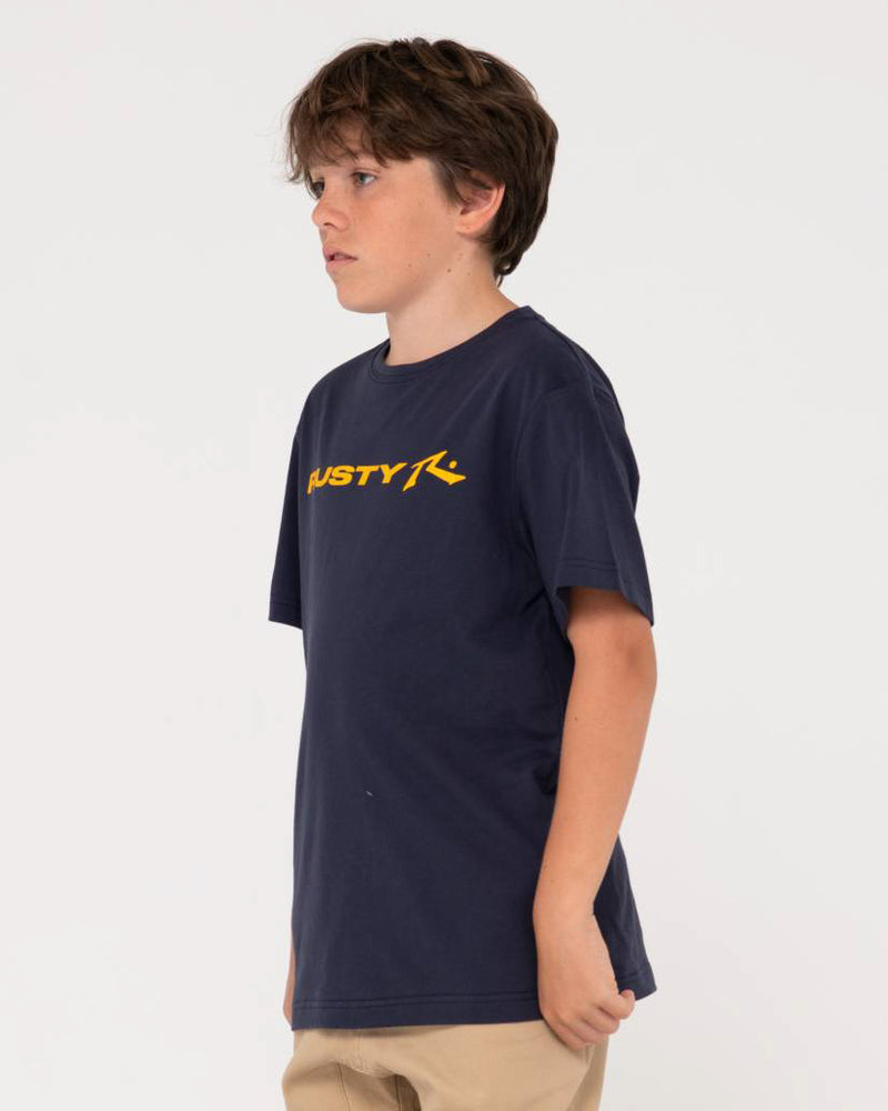 Boys Vital Rusty Short Sleeve Tee