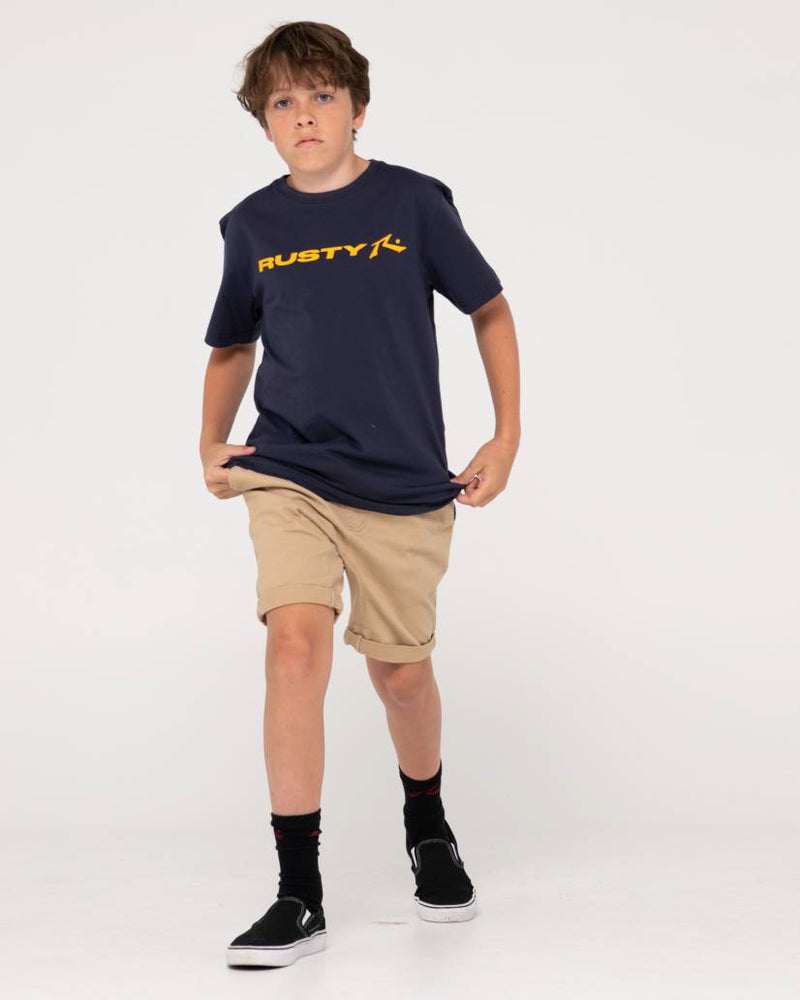 Boys Vital Rusty Short Sleeve Tee