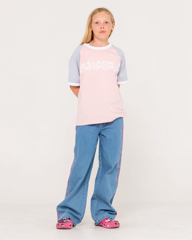 Girls Beau Colourz Oversized Tee