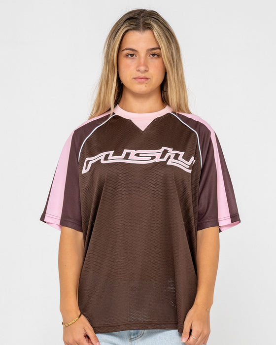 Naples Contrast Oversize Sports Jersey