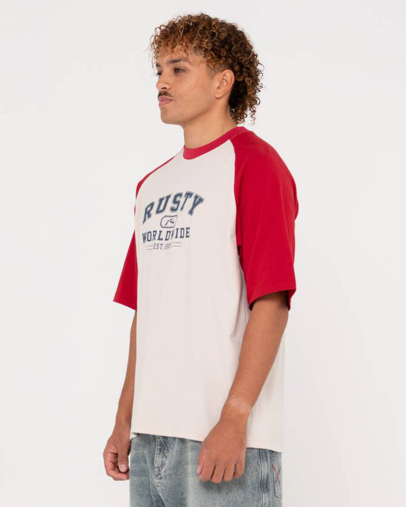 Collegiate Swaglan Raglan Tee