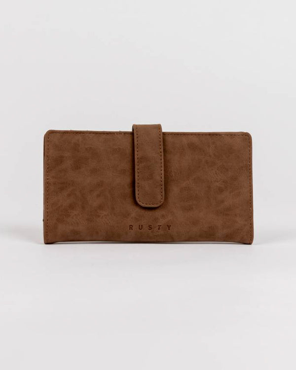 Bobbi Suede Flap Wallet