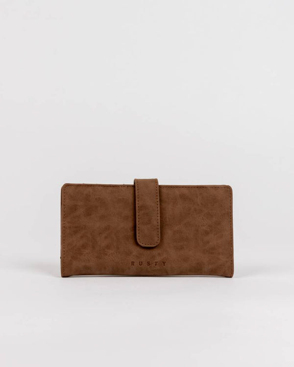 Bobbi Suede Flap Wallet