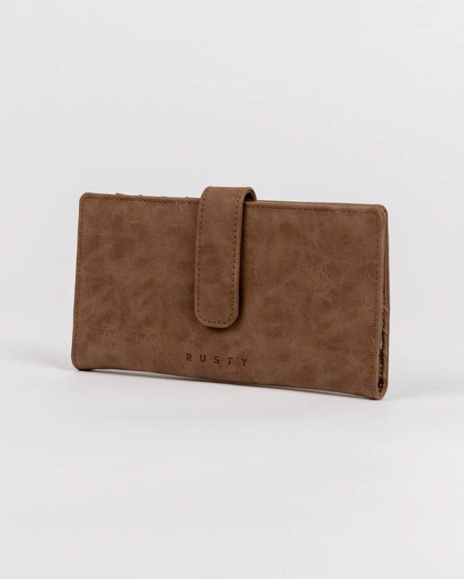 Bobbi Suede Flap Wallet